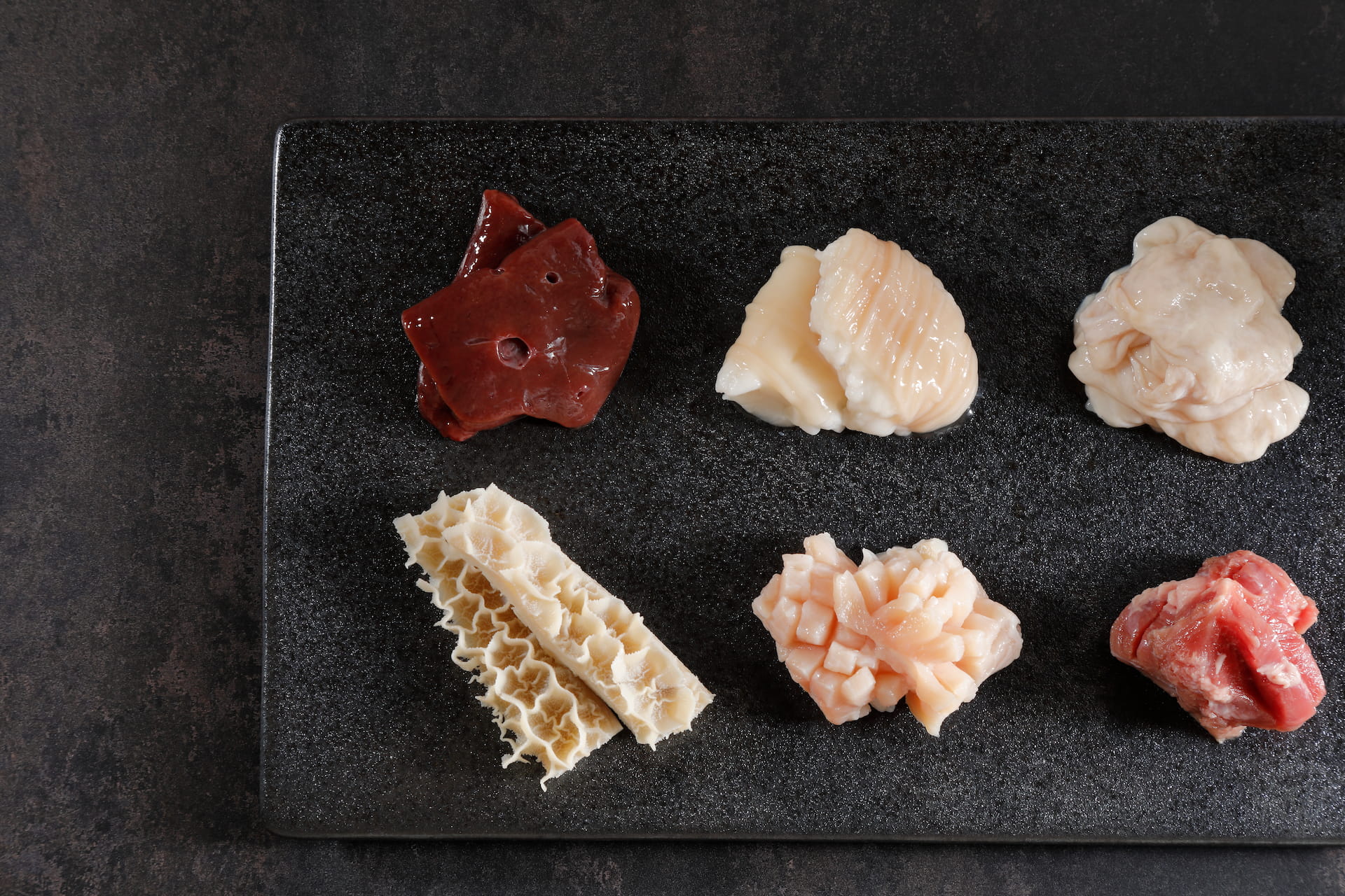 焼肉ふじみ富士宮店 新鮮ホルモン6種盛り